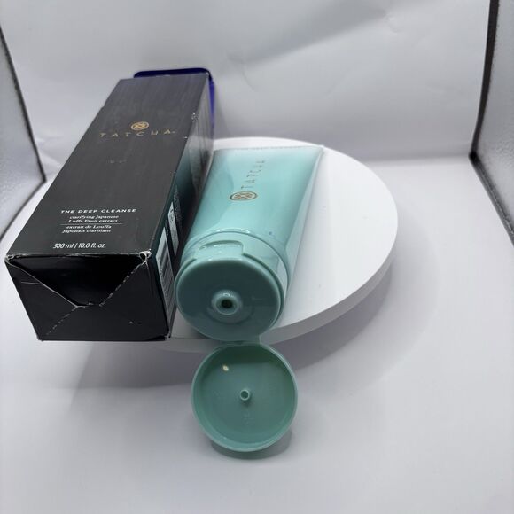 Tatcha The Deep Cleanse Gentle Exfoliating Cleanser, 5 oz./150ml New In Box - Picture 8 of 9